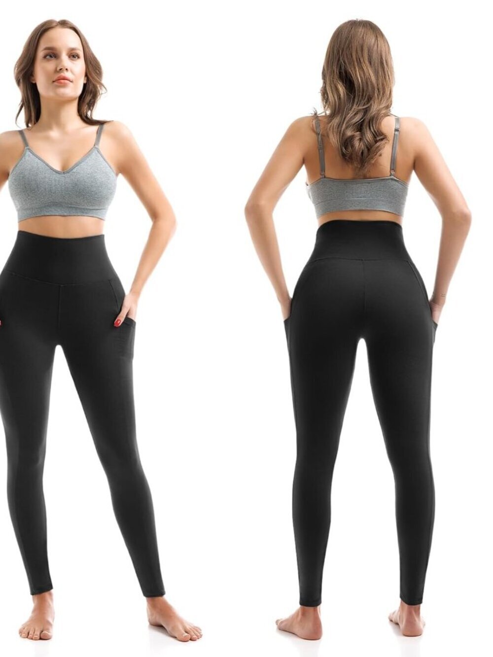 Women's Leopard Full Length Buttery Soft Stretchy Pull On High Waisted Leggings - Picture 2 of 6
